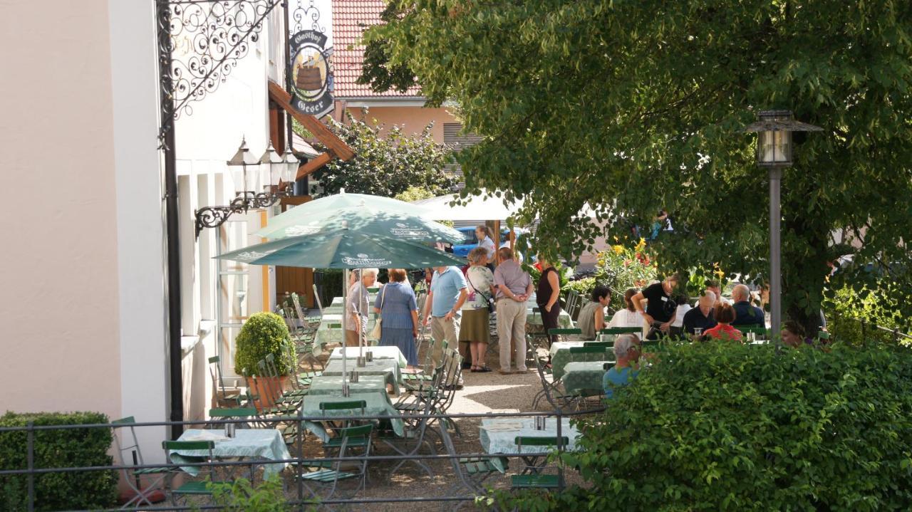 Landgasthof Geser Sarching Exteriör bild