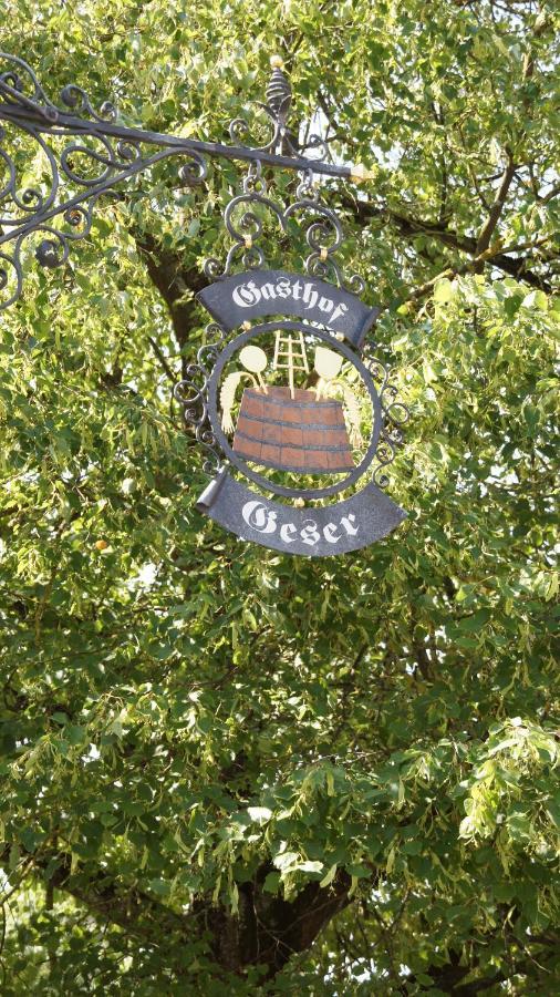Landgasthof Geser Sarching Exteriör bild