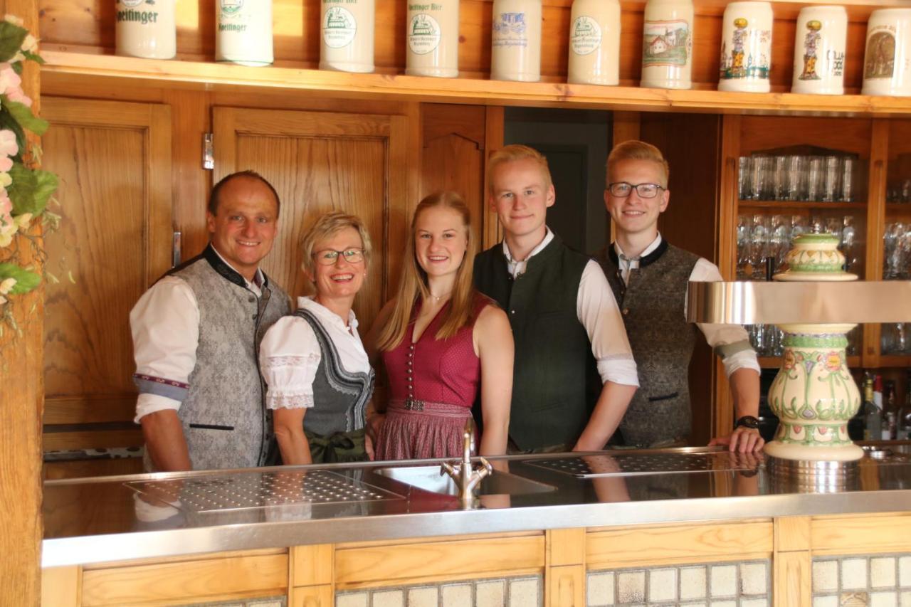 Landgasthof Geser Sarching Exteriör bild